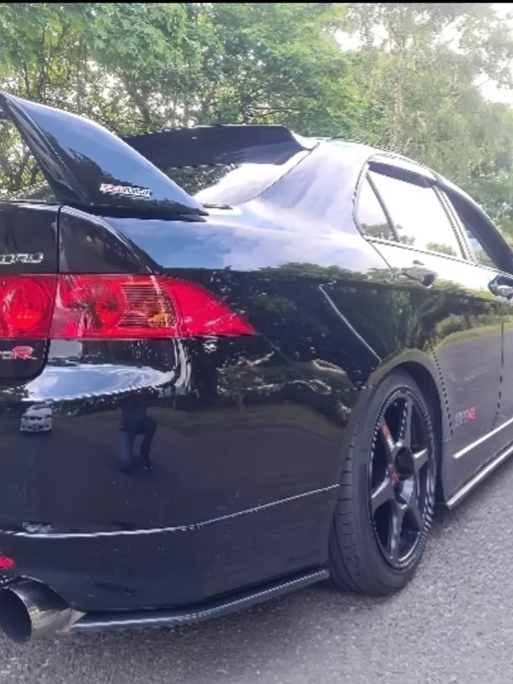 Splitters for rear lip Euro r/ Type S 03-08 Honda Accord/ Acura TSX