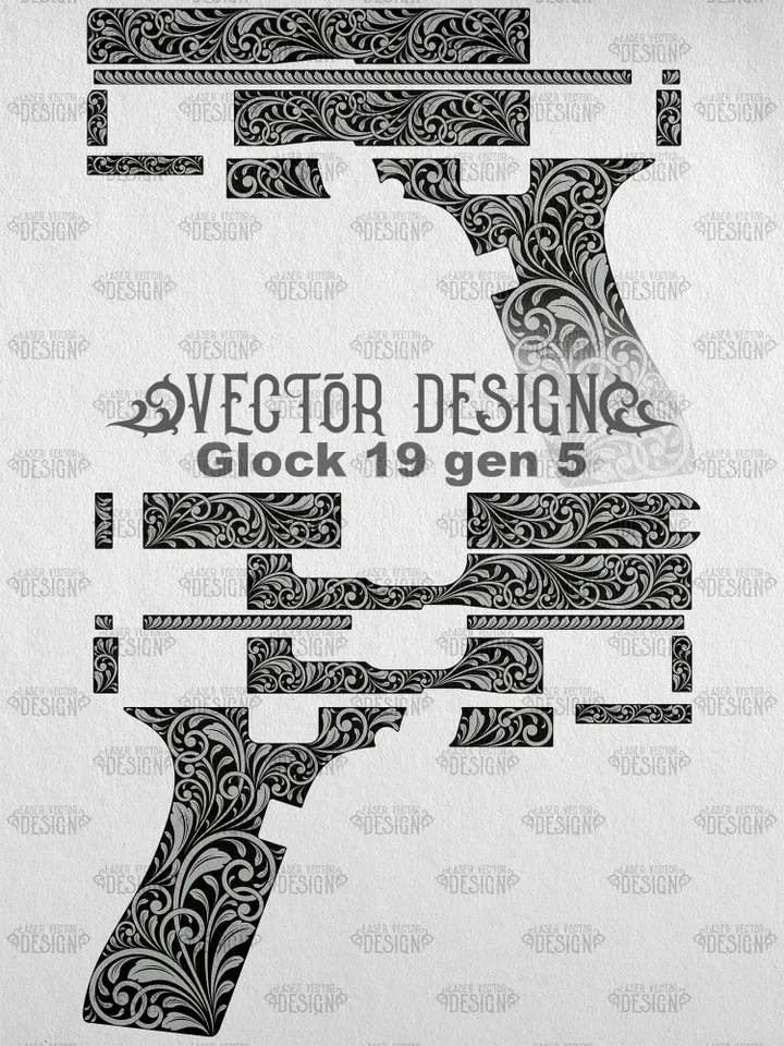 VECTOR DESIGN Glock 19 gen 5 Scrollwork