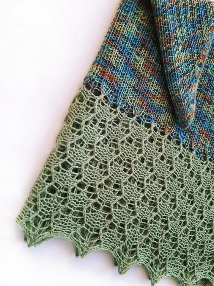 Visit Shawl Knitting Pattern PDF