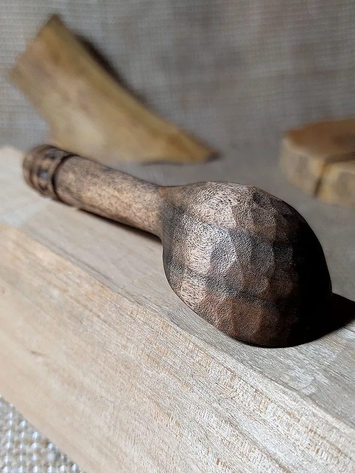 Handmade wooden coffee scoop, tea scoop, measuring spoon, Wooden gift coffee lovers, 9th anniversary willow wood spoon