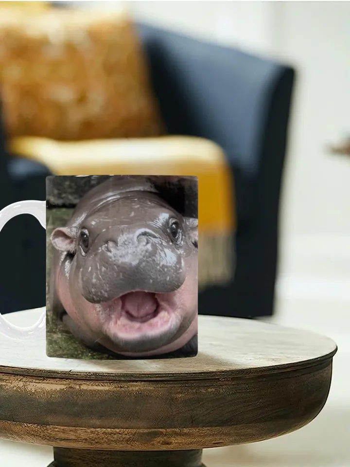 Moo Deng Mug