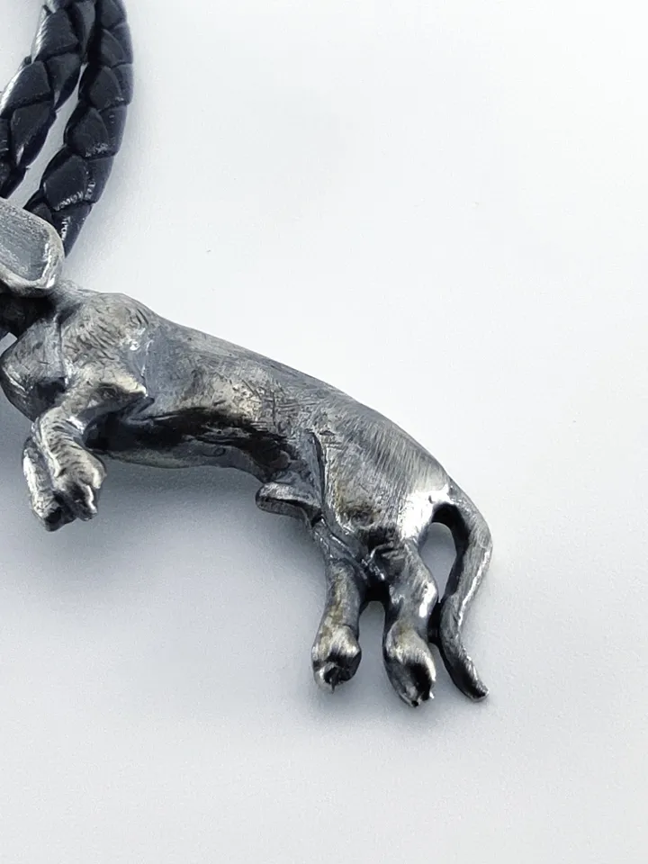 Silver Pendant - Dachshund