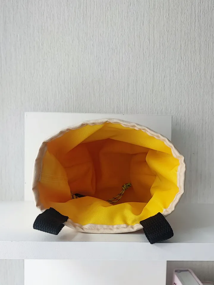 Chalk bag Not Cocaine №1 for rock climbing and bouldering