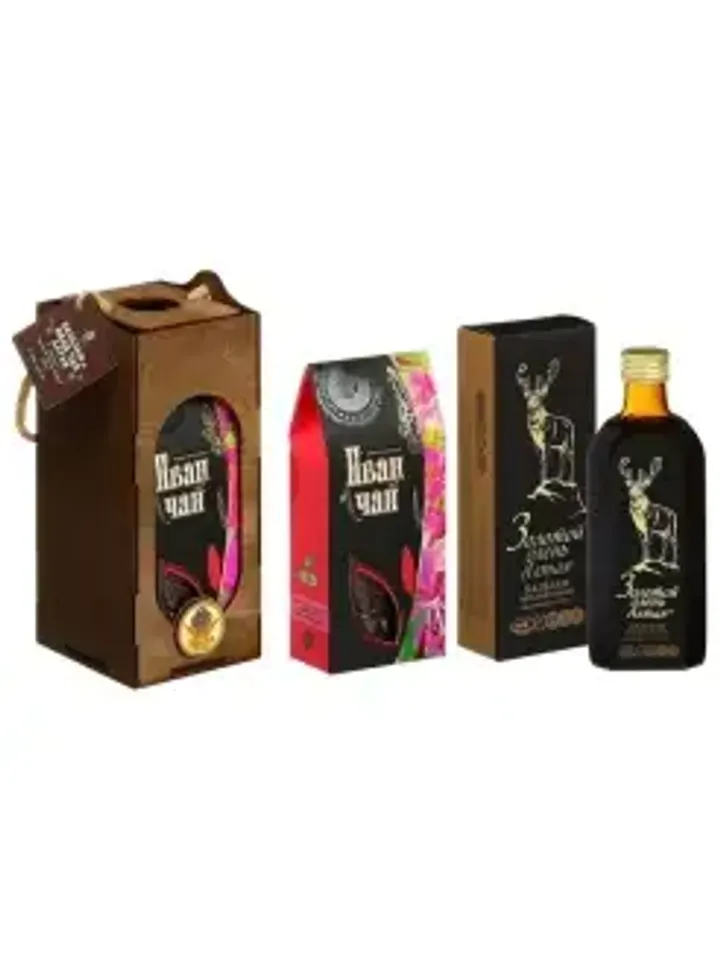 Gift set balm Golden deer and Ivan-tea