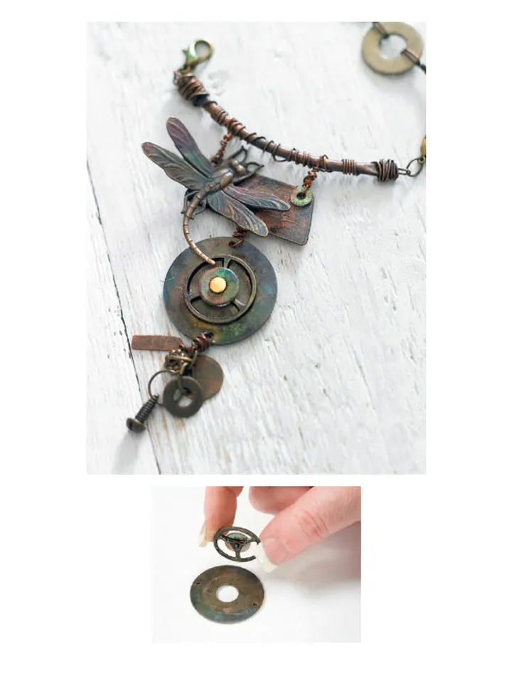Metalwork Jewelry: 35 step-by-step projects inspired by steampunk