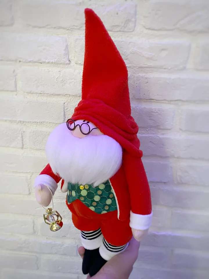 Christmas Gnome pattern, Holiday gnome pattern PDF, DIY gnome tutorial