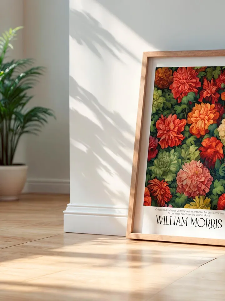 William Morris Wall Art, Vintage Botanical Print, Floral Poster Arts Decor, Digital Download, William Morris Print Digital Download AA15