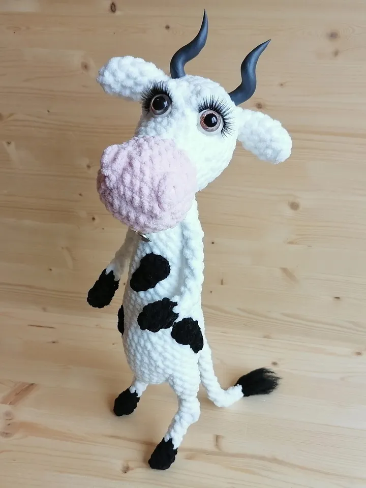 Crochet pattern amigurumi Cow - digital pattern PDF