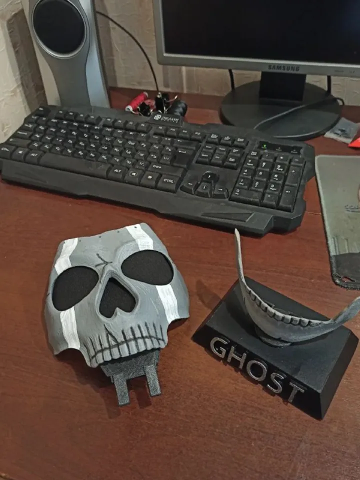 Ghost Bust / Ghost Mask / Ghost gift / Skull mask