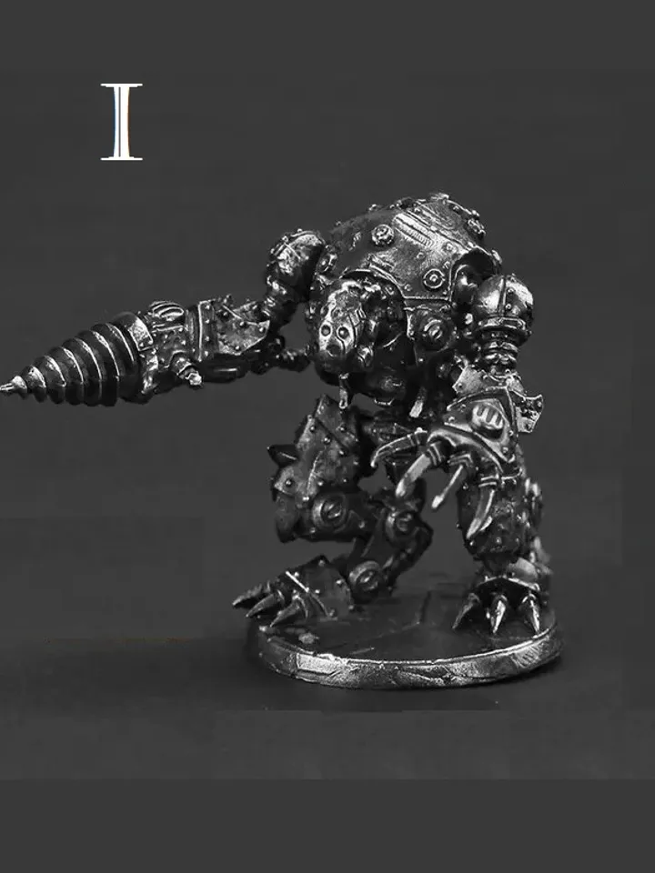 Mechanical Mice Troop Models, copper miniatures, tabletop wargaming fantasy miniature figures.