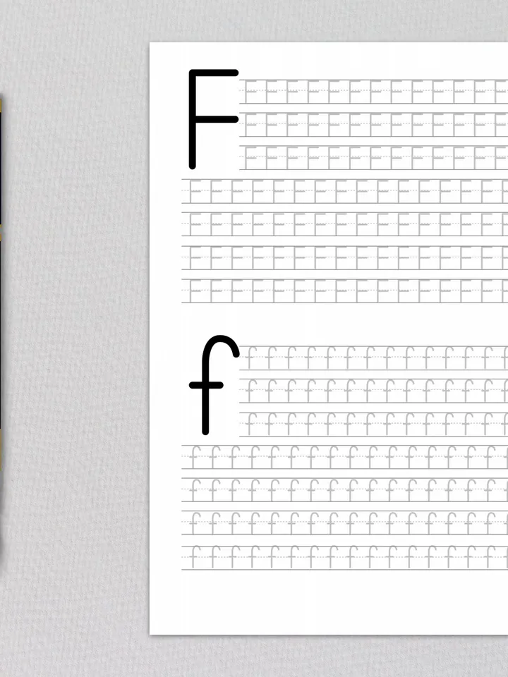 Alphabet Tracing Printable – Uppercase & Lowercase Letter Practice Sheets