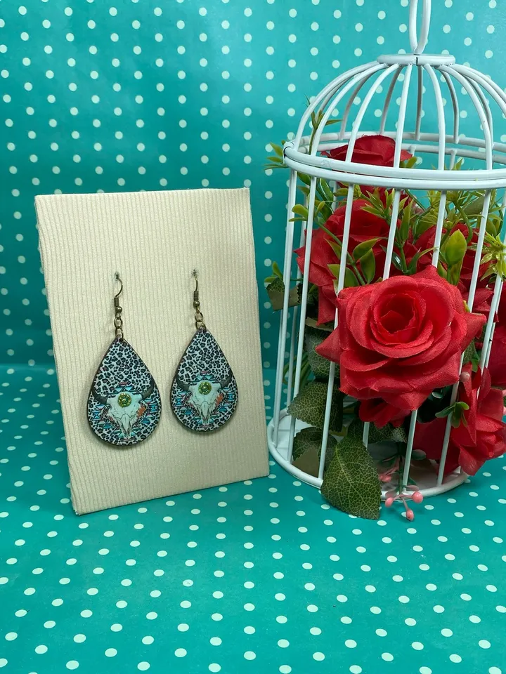 Custom designed earrings. Handmade. Jewelry