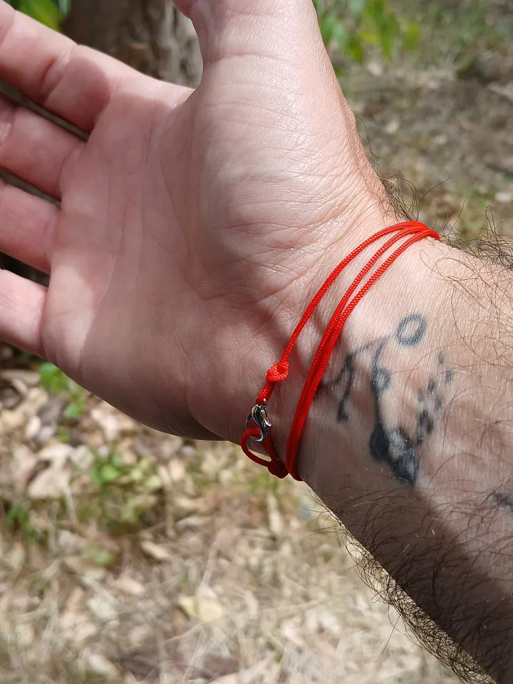 Carabiner Wrap Bracelet Unisex - Handmade Surfer Beach Bracelet - Adjustable & 100% Waterproof - String Rope Bracelet - Gift for Men Her