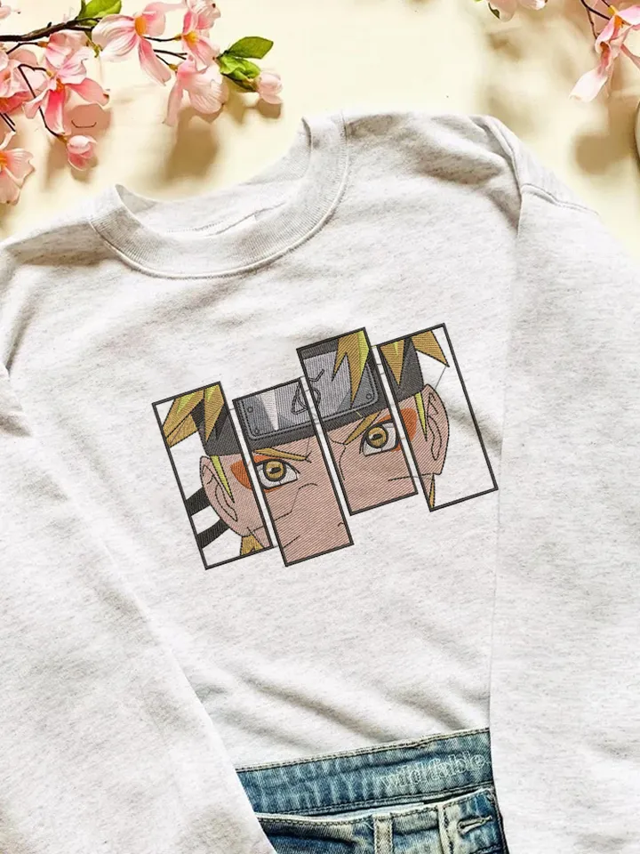 Uzumaki Naruto Embroidery Designs, Naruto Logo Embroidery Files, Naruto Machine Embroidery Pattern, Digital Download EMB_ANIME_268