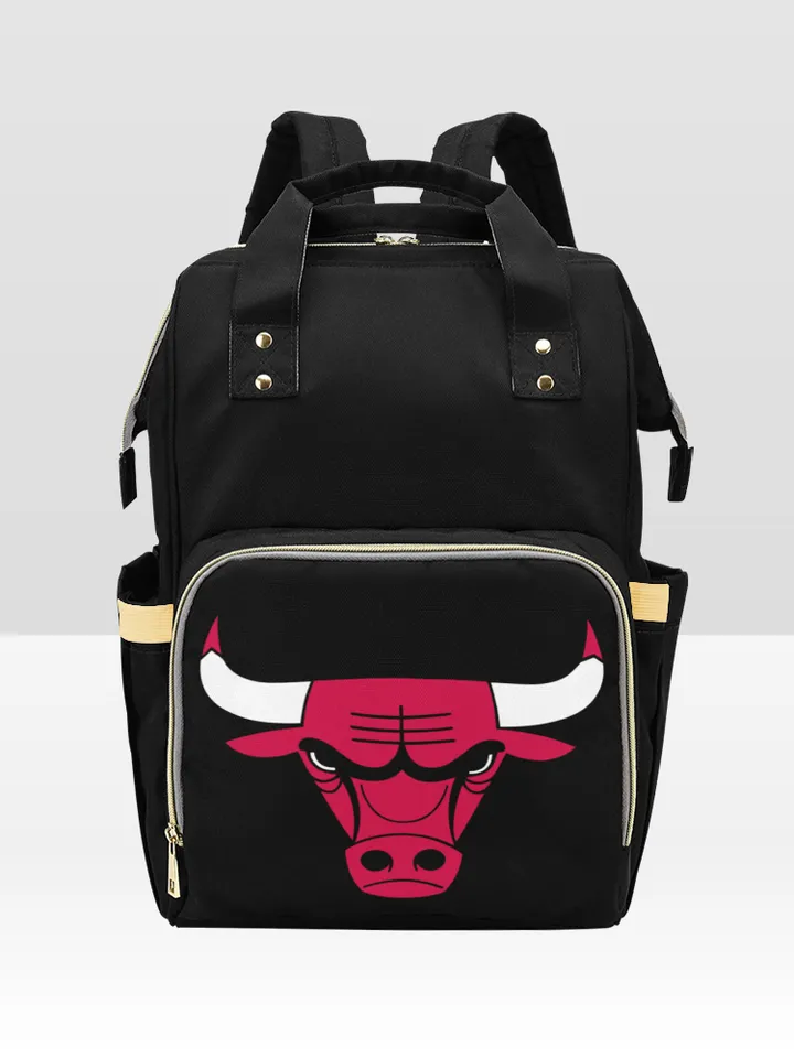 Chicago Bulls Diaper Bag Backpack