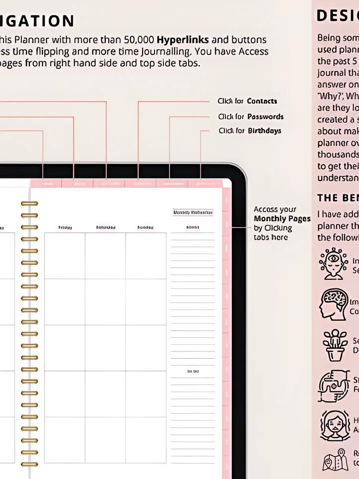 Digital Planner for Ipad, GoodNotes