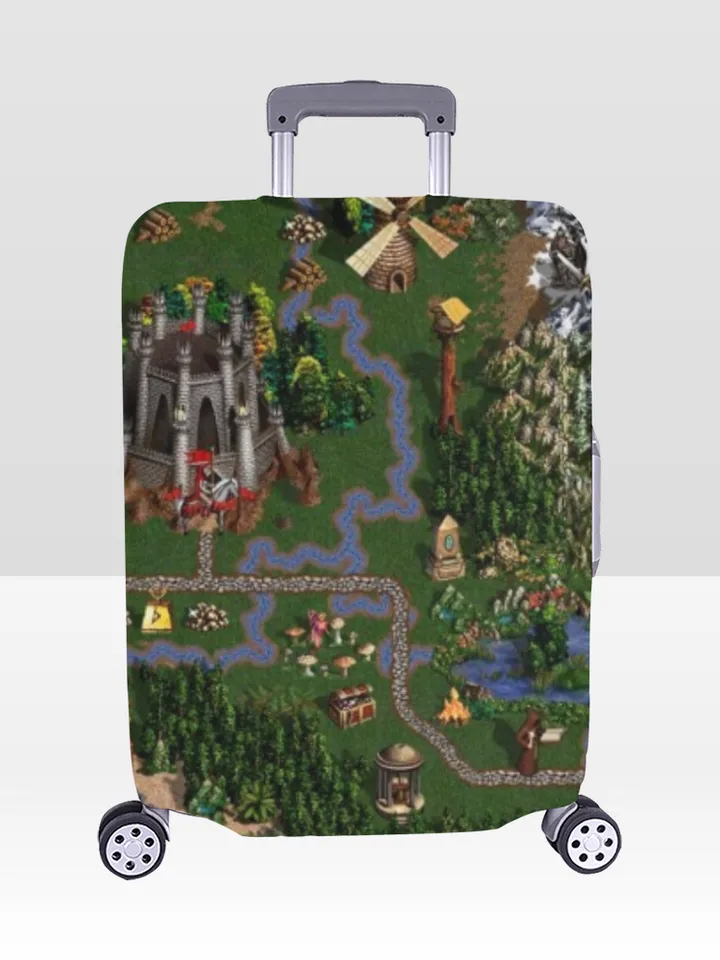 Heroes of Might and Magic 3 Luggage Cover, Luggage Protective Print Cover, Case Cover