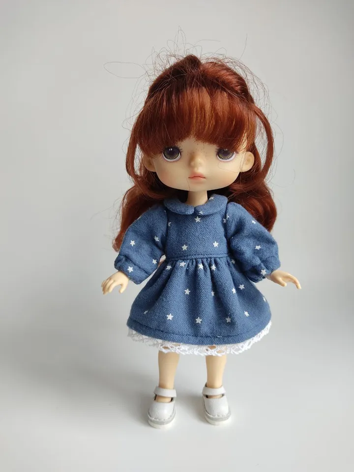 PDF sewing pattern for Xiaomi Monst dolls.