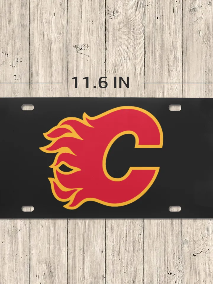 Calgary Flames License Plate