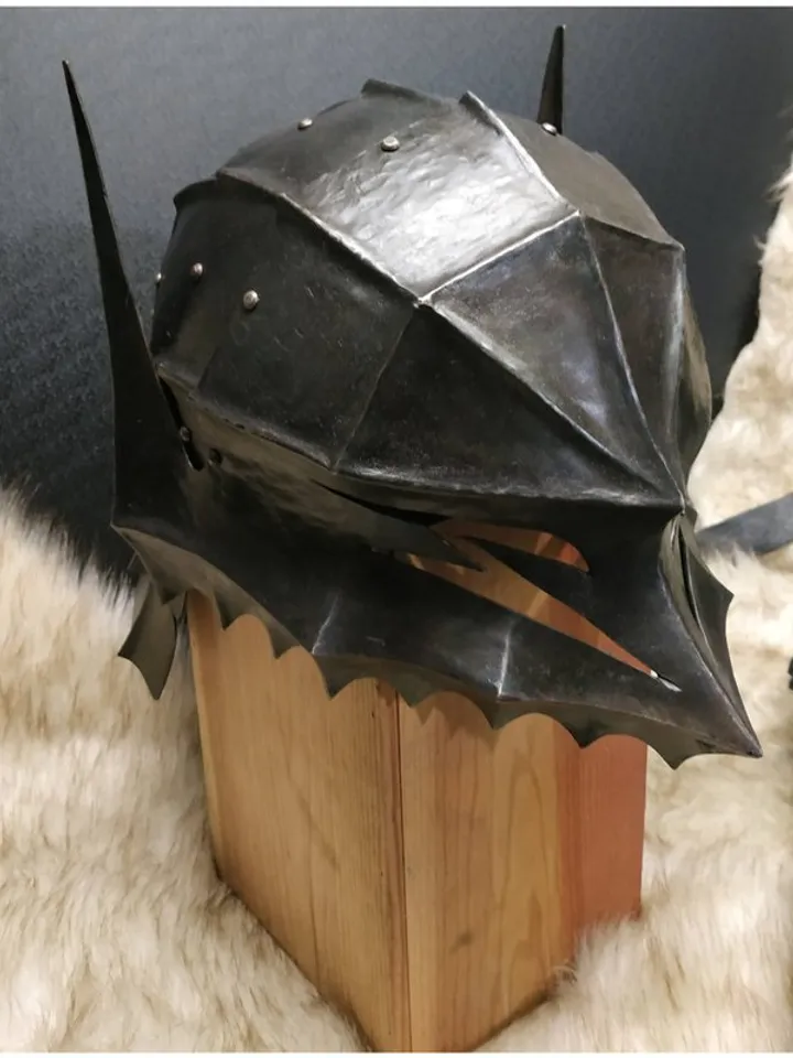 Berserk helmet ONLY - anime Berserk - Guts armor - cosplay - steel armor - helm