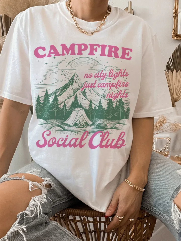 Camping Png,Camping Bachelorette,Social Club,Girls Trip png,Adventure Png,Travel Club,Campfire png,Bride png,Trendy Travel Shirt Design
