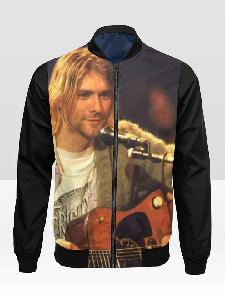 Kurt Cobain Bomber Jacket