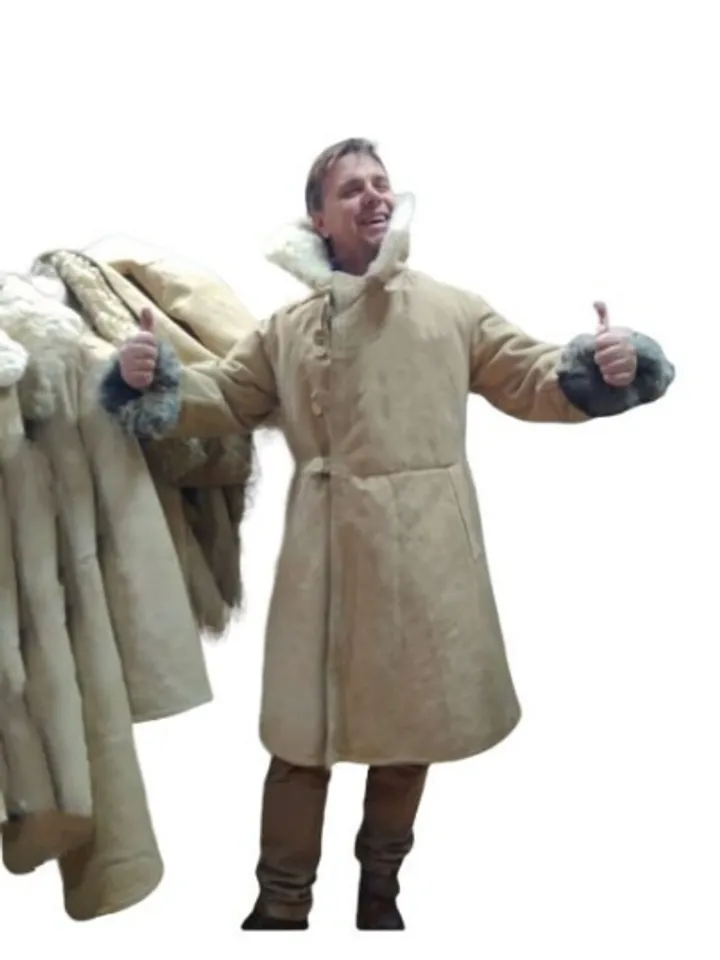Military Surplus Excellent 1 Airsoft Bekesha Fur Sheepskin