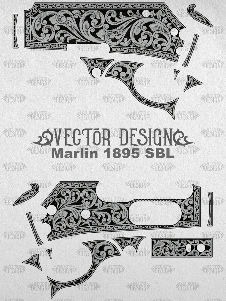 VECTOR DESIGN Marlin 1895 SBL Scrollwork