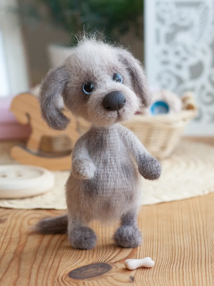 Amigurumi dog crochet pattern PDF