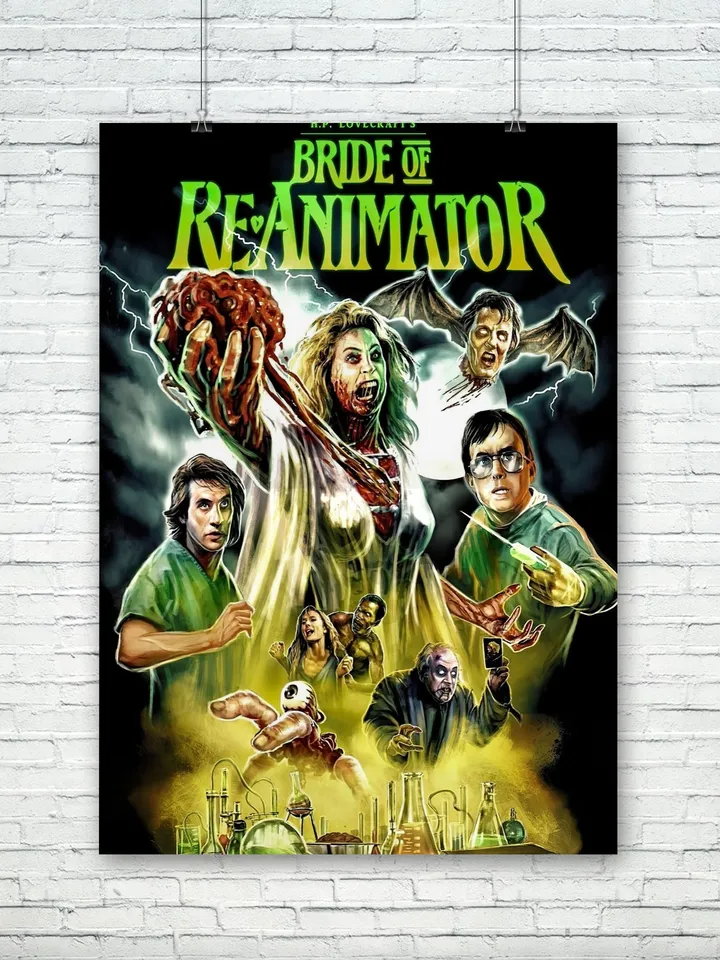 Bride of the Re Animator. Movie poster