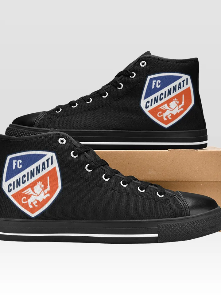 Cincinnati Shoes, High-Top Sneakers, Handmade Footwear