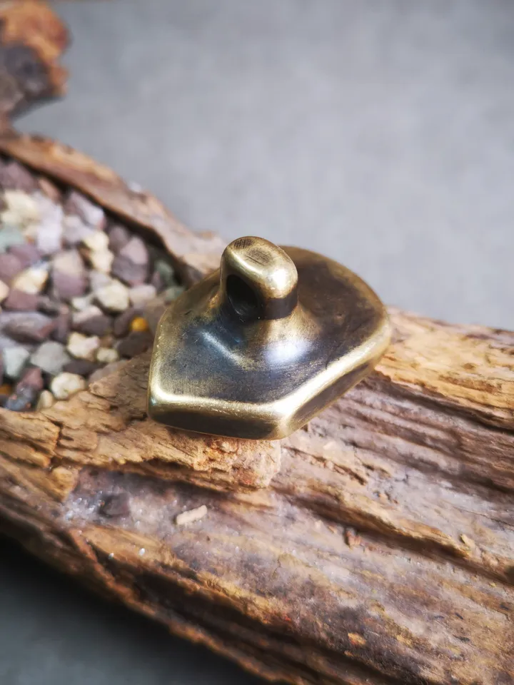 Gandhanra Old Tibetan Buddha Statue Tsa Tsa Mold Amulet,Chenrezig,Copper Mould For Making Clay Buddha Statue, DIY Tsha Tsha Statue,Pendant