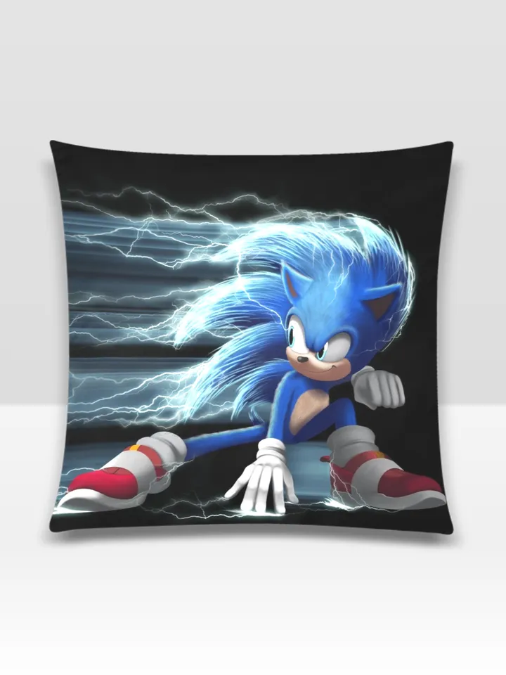 Sonic Pillow Case (2 Sided Print)