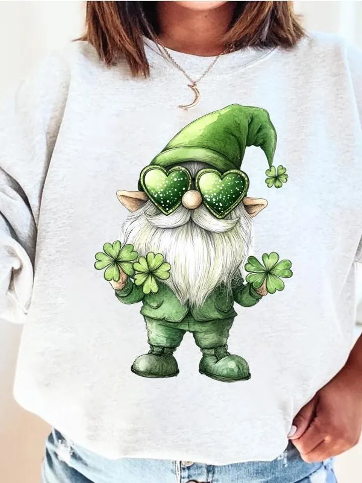 St. Patrick’s Day Gnome png, St Patricks Coquette PNG, Green Coquette PNG, 4 leaf clover png, St Patrick's Day png, Irish png, Shamrock png