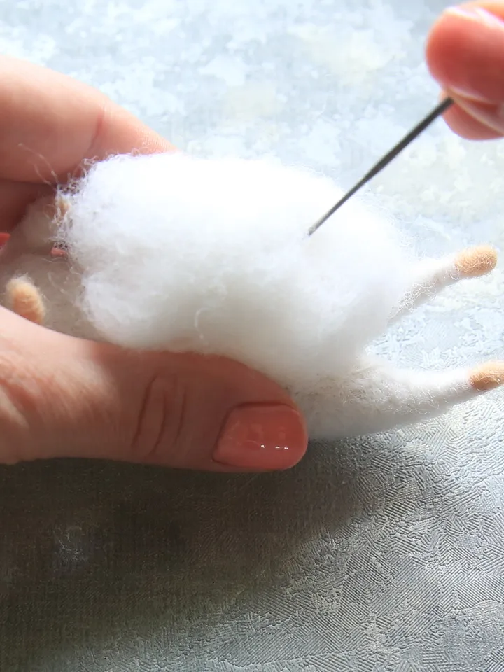 Needle felting Tutorial Felt Mouse Pattern Pet Plush Needle Felted Mouse Books Kawaii Plush Animals Wool felting Craft Felt Animals Pattern