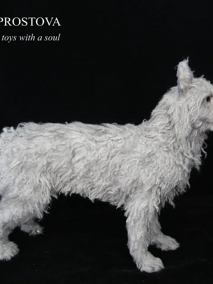 Dog Jeck realistic plush toy (custom order)