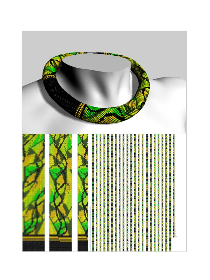 PDF Bead Crochet Pattern