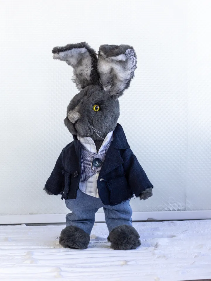 Rare Rabbit Toy: Limited Edition Handmade Collectible for Toy Collectors