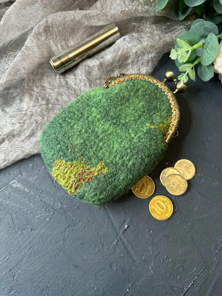 Coin purse Mushrooms