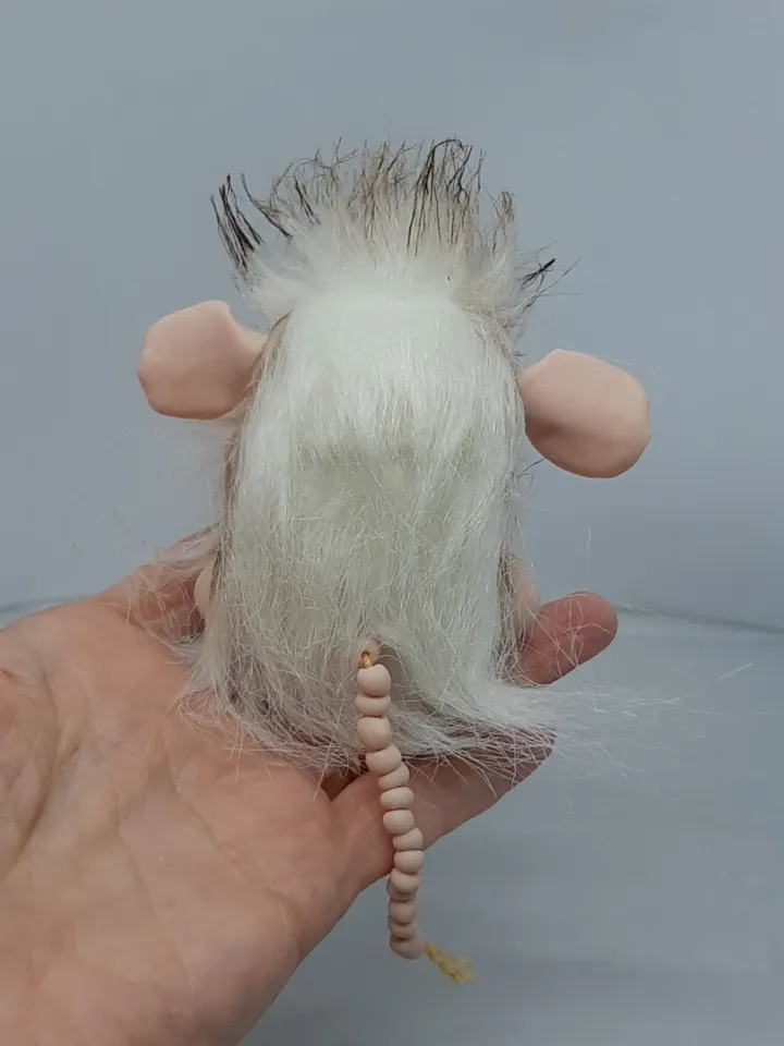 Opossum Elf Pickle handmade miniature art doll collectible ooak