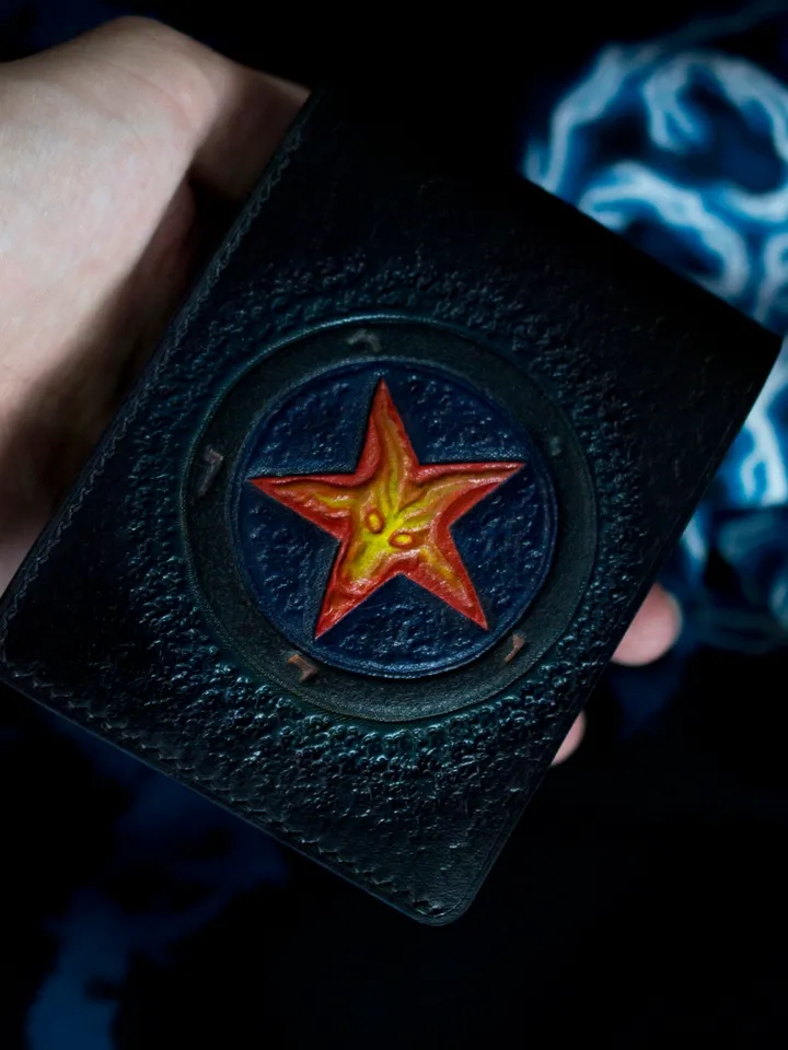 Wallet Genuine brown leather The Exorcist Regan MacNeil original handmade