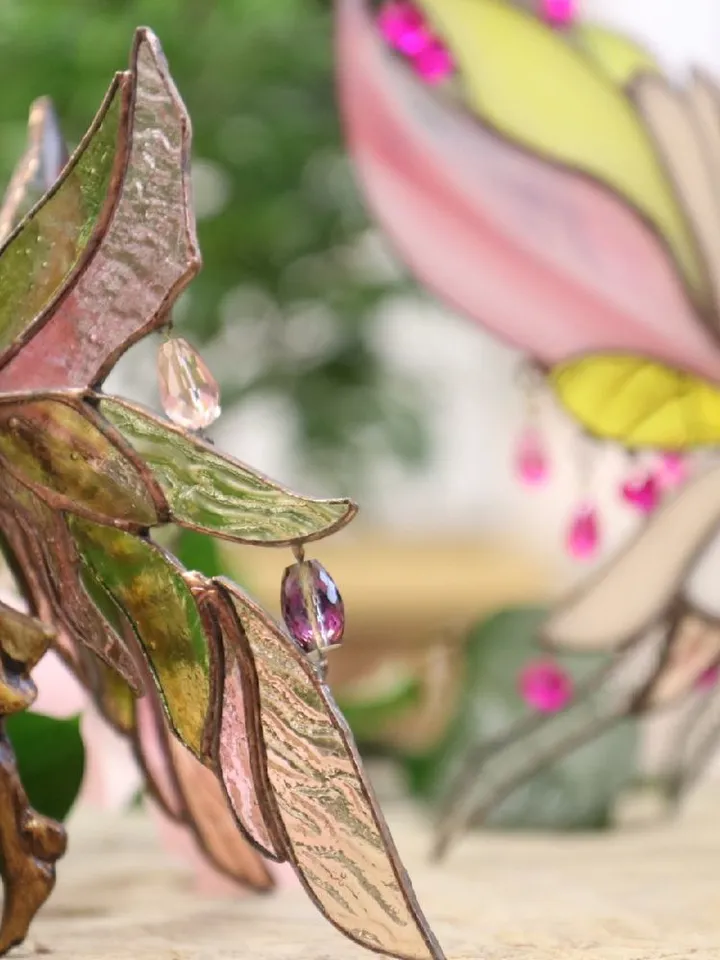Fairies (Simple). Tiffany Stained Glass, Stained Glass Fairies, Stained Glass Fairy