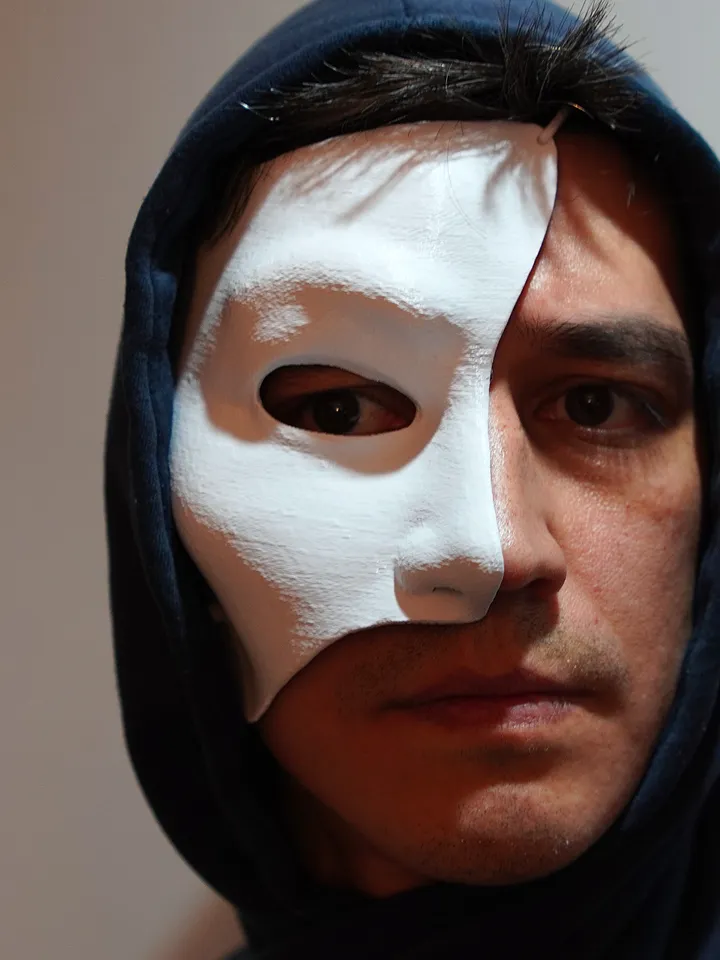 Half Face Phantom of the Opera Mask The Phantom of the Opera mask