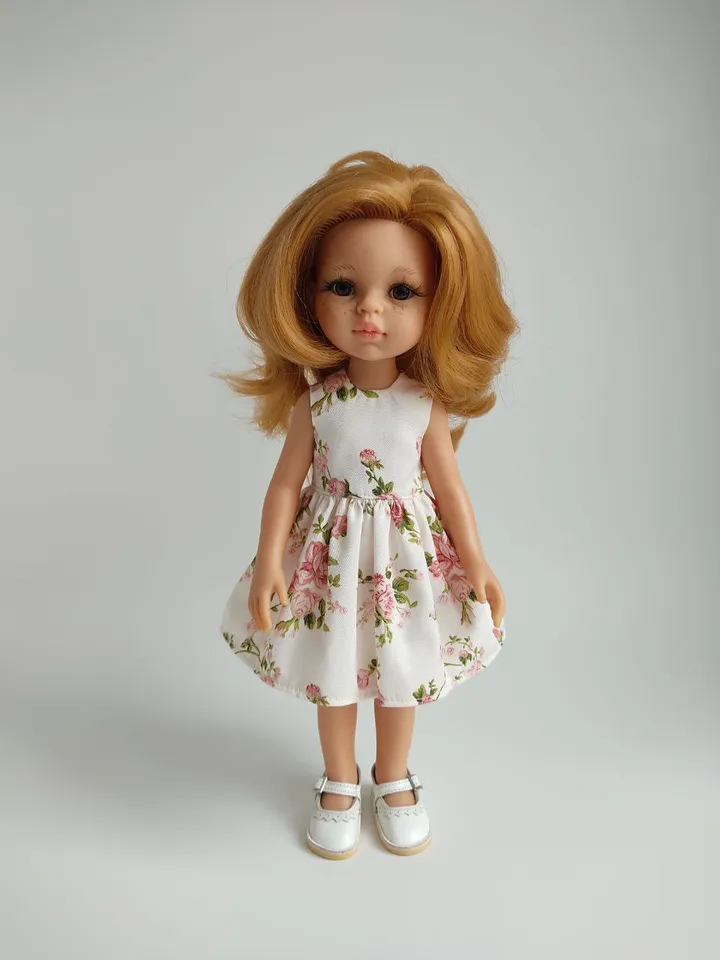 Tiny Charmer dress pattern for Paola Reina dolls
