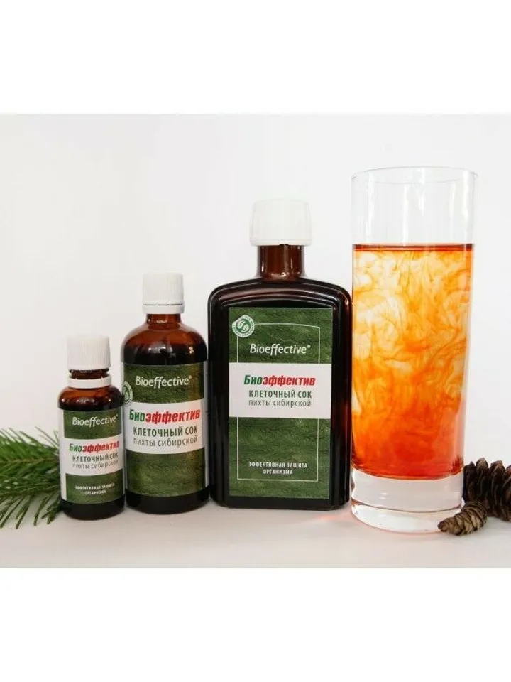 BioEffective Siberian fir cell juice, 30 ml, BioEffective, fir, cell juice