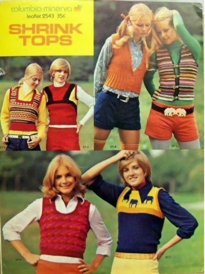 Vest crochet pattern, top Pattern, crop top crochet pattern, vest waistcoat, women men, 7 patterns crochet knitting pattern