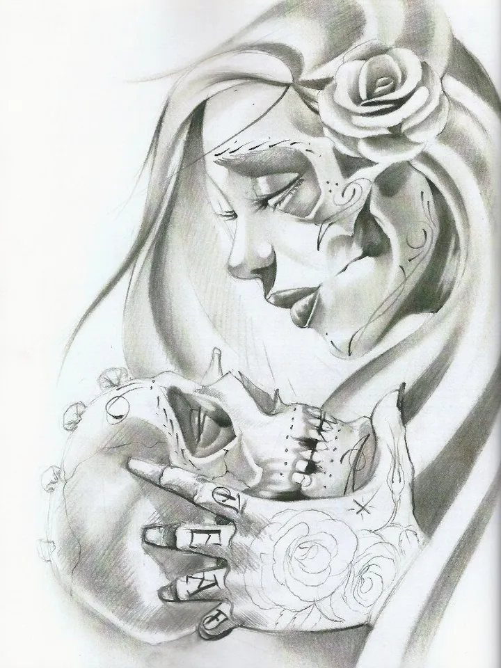 Johnny Quintana Till Death Head Drawing Techniques