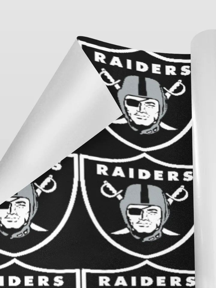 Raiders Gift Wrapping Paper 58"x 23" (1 Roll)
