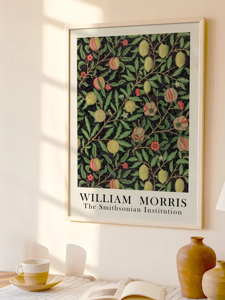 William Morris Wall Art, Vintage Botanical Print, Floral Poster Arts Decor, Digital Download, William Morris Print Digital Download 015