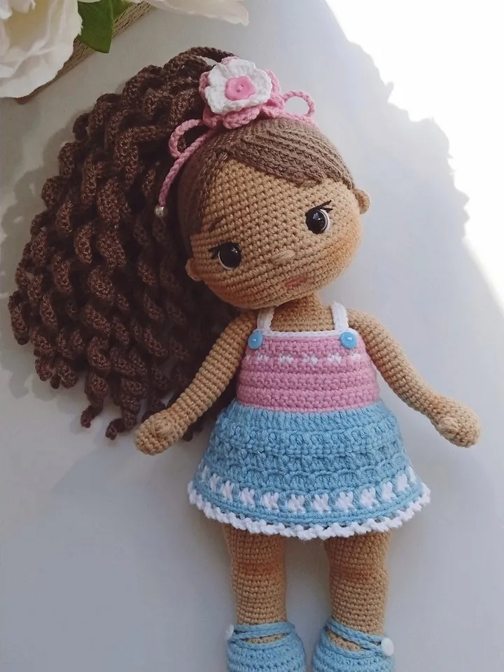 PATTERN crochet doll in a sundress